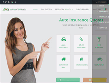Tablet Screenshot of gminsuranceservices.com